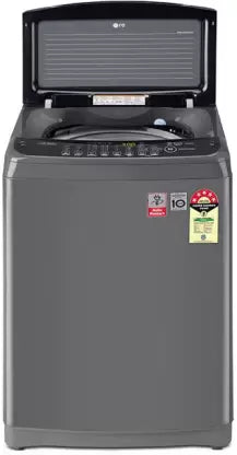 LG 8 kg Fully Automatic Top Load Washing_machine with In-built Heater Black (T80AJMB1Z)