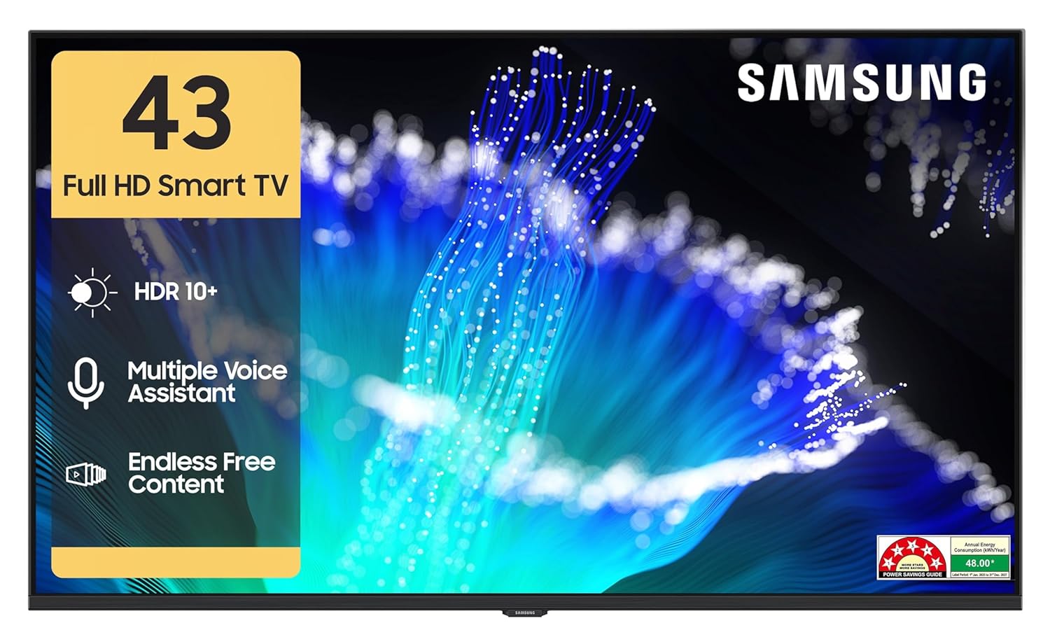 Samsung 108 cm (43 inches) FHD Smart LED TV UA43F5550FUXXL with Voice Remote