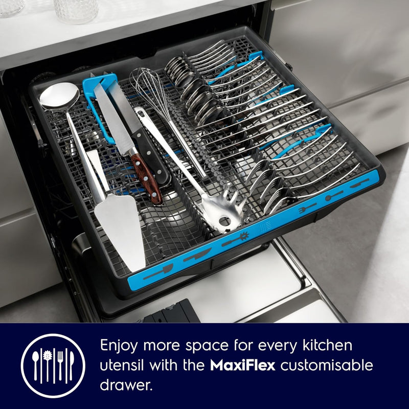 Electrolux 14 Place Settings Dishwasher Machine for Home, Fully Automatic with AirDry, In-Built Heater, Stainless Steel, UltimateCare 700, ESM48310SX | Open Box like New |