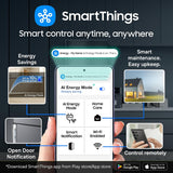 Samsung 256 L, 3 Star, Bespoke AI, Convertible, Digital Inverter Frost Free Double Door Refrigerator (RT80H30U3THL, Silver, Refined Inox, 2026 Model)