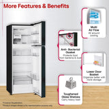 LG 251 L, 2 Star, Frost-Free Smart Inverter Double Door Convertible Refrigerator (GLT2526XWEL, Emerald Lotus, Smart & Dairy Mode, Express Freeze & Convertible Space for More Storage, 2026 Model)