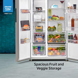 Voltas Beko, A Tata Product 563 L Side by Side Frost Free Refrigerator(RSB585/FPV300RXID )