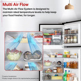LG 276 L, 2 Star, Smart Inverter, Smart & Dairy Mode, Frost-Free Double Door Convertible Refrigerator (GLT2826XWOB, Onyx Black, Multi Air Flow & Convertible Space for More Storage, 2026 Model)