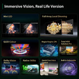 TOSHIBA 164 cm (65 inches) Z770RP Series 4K Ultra HD Smart MiniLED QLED TV 65Z770RP (Black)