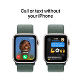 Apple Watch SE MXEH3HN (2nd Gen, 2023) [GPS 40mm] Smartwatch with Starlight Aluminum Case with Lake Green Sport Loop. Fitness & Sleep Tracker, Crash Detection, Heart Rate Monitor, Retina Display