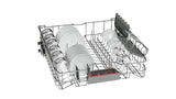 Bosch 13 Place Setting, EcoSilence Drive, Hygiene plus with Intensive Kadhai program, Adjustable Upper Rack Free Standing Dishwasher, World No.1 Brand in Dishwasher (SMS66GW01I, White, Inbuilt heater)