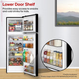 LG 276 L, 2 Star, Smart Inverter, Smart & Dairy Mode, Frost-Free Double Door Convertible Refrigerator (GLT2826XWOB, Onyx Black, Multi Air Flow & Convertible Space for More Storage, 2026 Model)