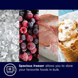 Electrolux 529L Frost Free Inverter Double Door Refrigerator, Bottom Freezer, TasteLockAuto & TasteGuard Technology, Stainless Steel, UltimateTaste 500, EBE5302C-S | Open Box like New |