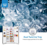 Voltas Beko, A Tata Product 472 L Side by Side Frost Free Refrigerator with ProSmart Inverter Compressor (RSB495/FPV300RXID, INOX steel, Electronic Temperature Control and Display)