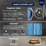 Electrolux 8kg 5 Star Fully Automatic Front Load Washing Machine with UltraMix, Full Load Vapour Wash for Sustainable Clothing, Hygienic Care, EcoInverter, Dark Silver, UltimateCare 500, EWF8024R5SB