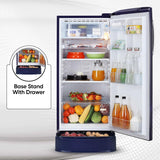 LG 185 L 5 Star Inverter Direct-Cool Single Door Refrigerator (GL-D201ASEU)