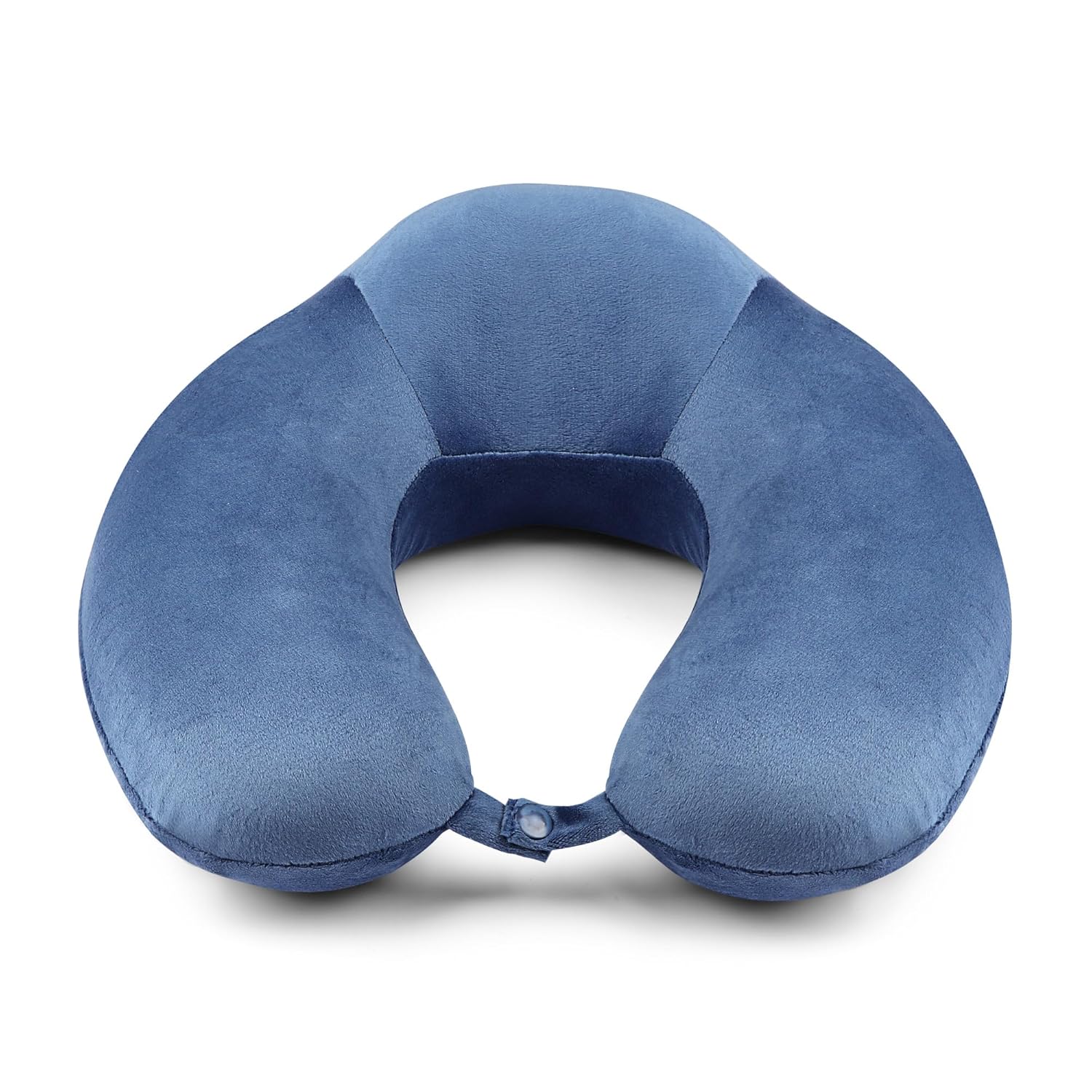 Livpure Travel Neck Pillow | 12x12 inches | Memory Foam Fill| Portable, Durable & Breathable | Standard Size 12inch x 12inch LSHB2B-NECKPILLOW_BLU_MASK