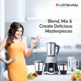 Longway Dlx 750 W Juicer Mixer Grinder