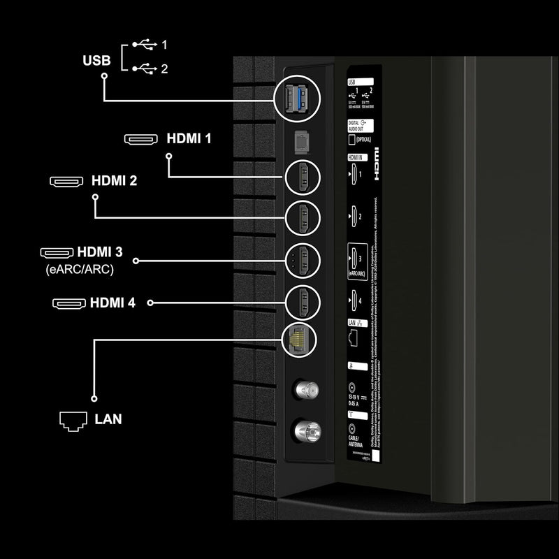 Sony 108 cm (43 inches) BRAVIA 2M2 Series 4K Ultra HD Smart LED Google TV K-43S22M2