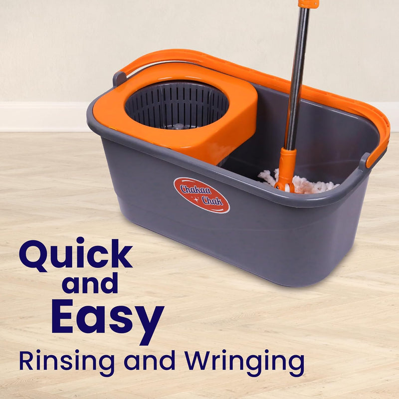 Chakaachak Eco spin Bucket Mop Set