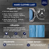 Electrolux 11kg 5 Star Front Load Washing Machine  AI SensorWash, WiFi, Full Load Vapour Wash, Hygienic Care, Woolmark, EcoInverter Motor, UltimateCare 700, EWF1142R7SB, Dark Silver