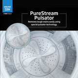 Voltas Beko, A Tata Product 8 Kg 5 Star Fully-Automatic Top Loading Washing Machine (WTL8006UEAH / OBS3060, Dark Grey, Inbuilt Heater)