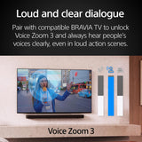 Sony Bravia Theatre Bar 9 (HT-A9000) with 360 Spatial Sound Mapping,IMAX,Dolby Atmos/DTSx Premium Soundbar Home Theatre System for TV(Hi Res,360 RA,Voice Zoom3,8K/4K HDR,HDMI eArc,Bluetooth),Black