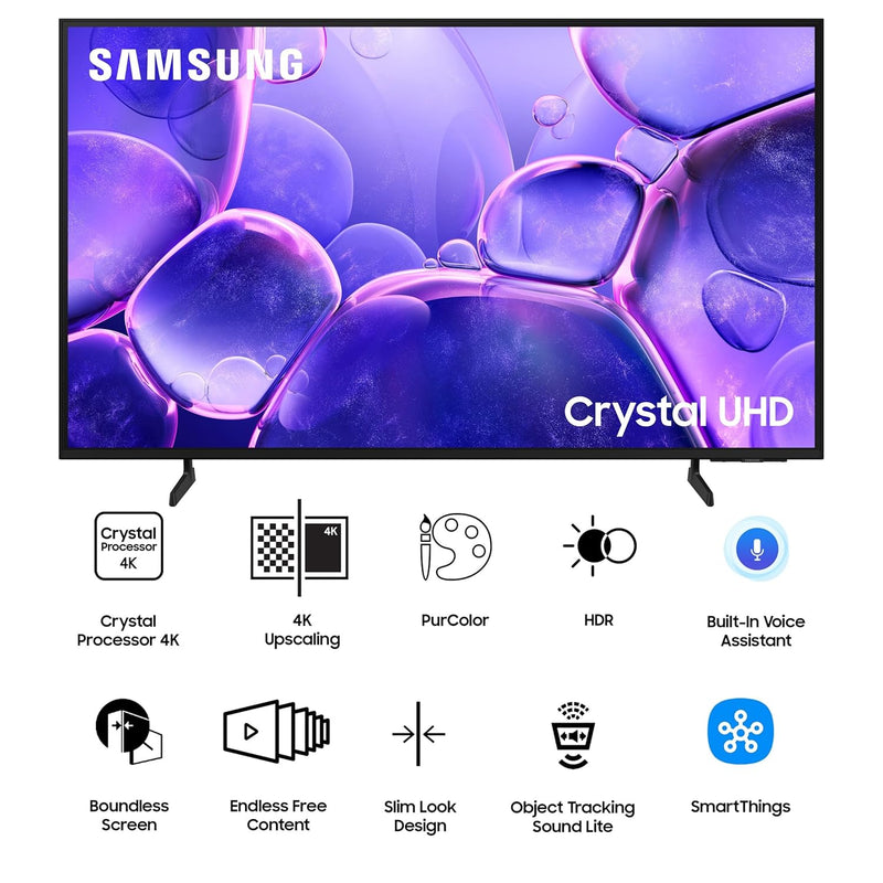 Samsung 138 cm (55 inches) Crystal 4K Infinity Vision Ultra HD Smart LED TV UA55UE84AFULXL