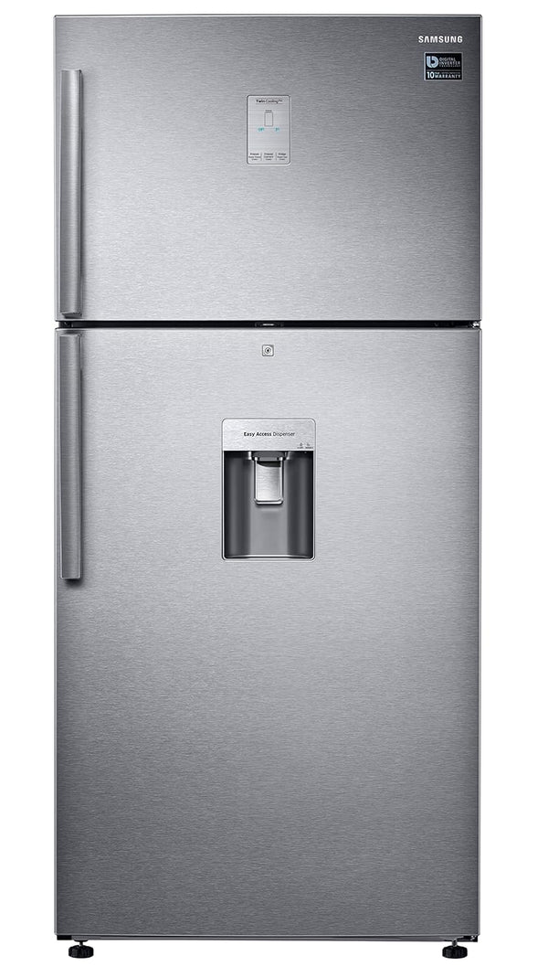 Samsung 523L 2 Star Frost-Free Double Door Digital Inverter Refrigerator (RT54B6558SL/TL,Steel, 2022 Model)