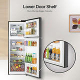 LG 246 L 3 Star Smart Inverter Frost-Free Double Door Refrigerator (, GL-S262SESX, Ebony Sheen, Convertible)