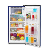 Voltas Beko, A Tata Product 183 L, 3-Star Single Door Direct Cool Refrigerator with Fresh Box Technology (RDC215B / 3S0BFR0M0000GO, Fressia Blue)