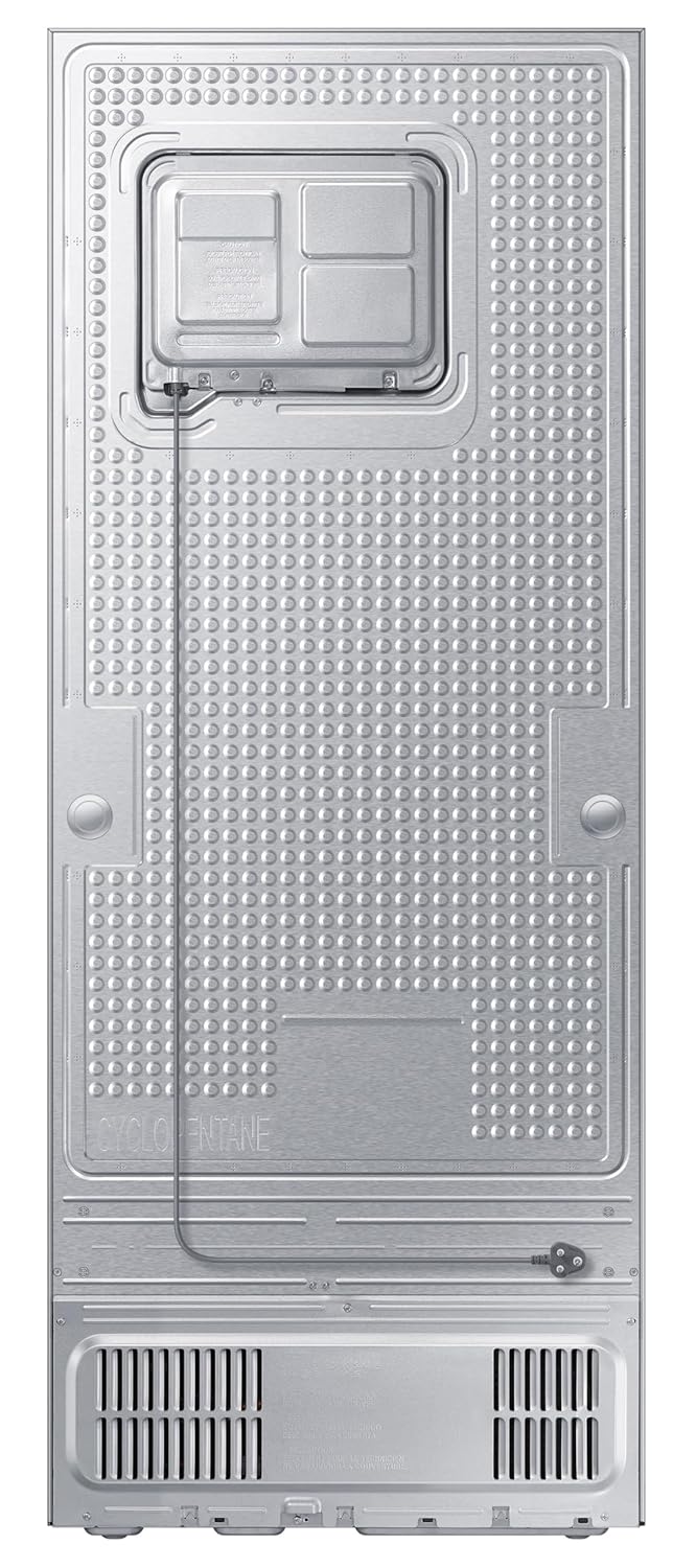 Samsung 419 L, 3 Star, Frost Free Double Door Refrigerator (RT45DG6A4DB1HL, Black Matte)