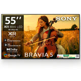 Sony 139 cm (55 inches) BRAVIA 5 Series 4K Ultra HD Smart Mini LED Google TV K-55XR55A