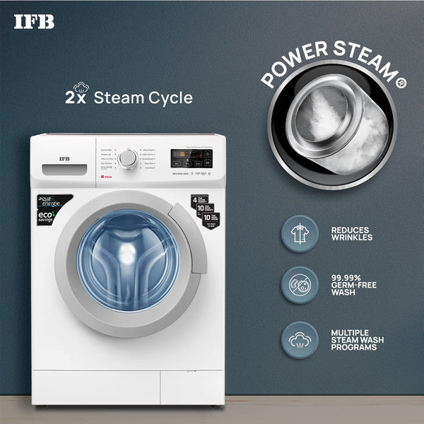 IFB 7 Kg 5 Star Front Load Washing Machine 2X Power Steam (NEO DIVA WSS 7010)