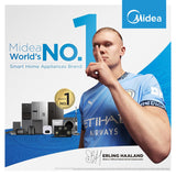 Midea 20L Solo Microwave Oven (MMO20CXAMMPEBK, Black, 5 power levels & Defrost function)