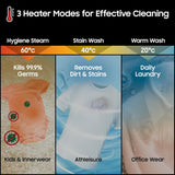 Samsung 8 Kg, 5 Star, Hygiene Steam, Ecobubble, Quick Wash, Soft Closing Door, Digital Inverter, Fully-Automatic Top Load Washing Machine (WA40F08H2CTL, In-Built Heater, Stainwash, Deep Charcoal)