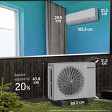 Samsung 1.5Ton 5Star,New Star rated, Bespoke AI Inverter Smart Split AC (Wifi, Energy Saving, Voice Control, Powerful Cooling, Copper, Digital Inverter, 4 Way swing, White,AR50H18D1NHNNA)