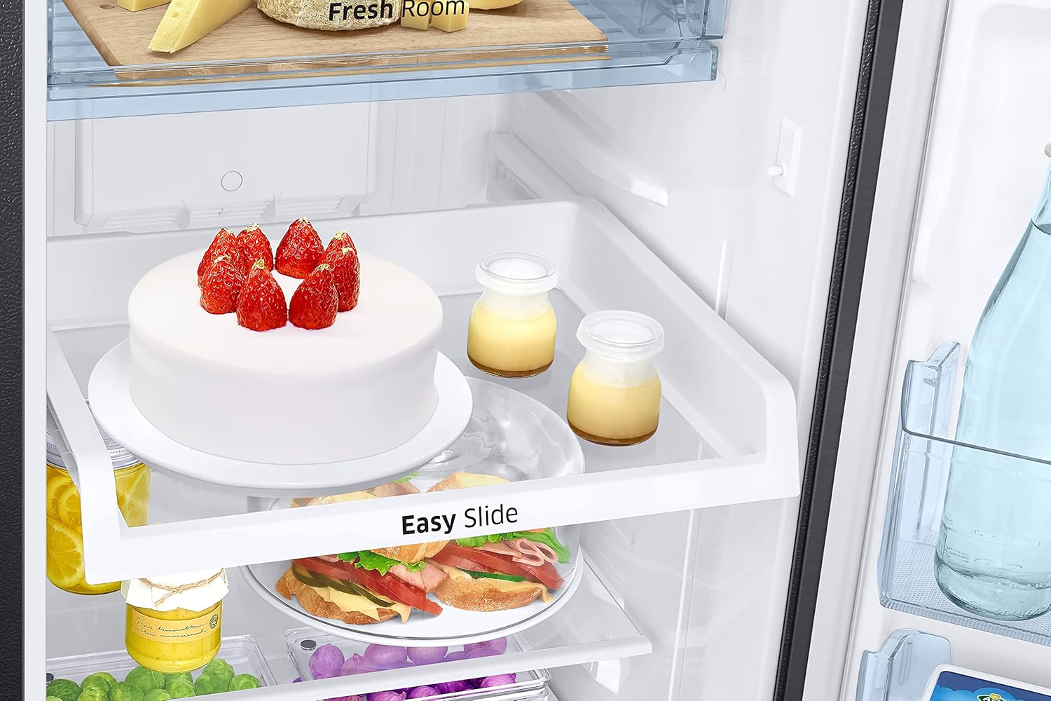 Samsung 256L 2 Star Inverter Frost-Free Convertible 3 In 1 Double Door Refrigerator (RT30C3732BX/HL,Luxe Brown)