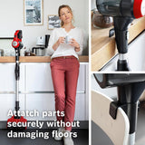 Bosch Unlimited 7 ProAnimal, Cordless Vacuum Cleaner with Rechargeable 3.0 Ah Battery and FlexTube, LED Lighting, 10 Year Motor Warranty, in Tornado Red BCS71PETIN