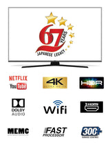 Sanyo 139 cm (55 Inches) 4K UHD LED Smart TV XT-55S9150L