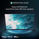 TOSHIBA 215 cm (85 inches) C450NP Series 4K Ultra HD Smart Google QLED TV 85C450NP (Black)