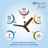 Bajaj Speedster 1200 mm Economy Ceiling Fan