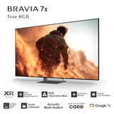 Sony 165 cm (65 Inch) BRAVIA 7II True RGB Series 4K Ultra HD Google TV K-65XR70M2