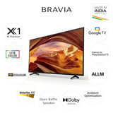 Sony Bravia 126 cm (50 inches) 4K Ultra HD Smart LED Google TV KD-50X75L, Black