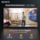 Sony 189 cm (75 inches) BRAVIA 2M2 Series 4K Ultra HD Smart LED Google TV K-75S25M2