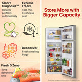 LG Smart Choice, 466 L, 1 Star, Convertible, Door Cooling+, Smart Inverter Compressor, AI ThinQ Wi-Fi, Frost Free Double Door Refrigerator (GL-T492NPZR, Shiny Steel, Express Freeze & Multi Air Flow)