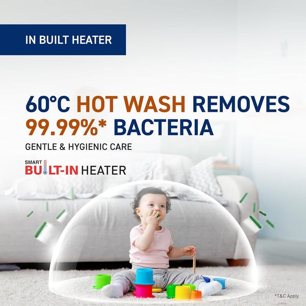 Panasonic 7 kg Fully Automatic Top Load Washing Machine with In-built Heater Grey (NA-F70CH4CRB)