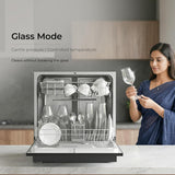 Midea 8 Place Setting Countertop Dishwasher, 6 Wash Programs, Intensive Wash, Water Efficient MDWTT0802D(B) (Portable Table Top, Compact Design, Suitable for Indian Utensils, Small Family Use)