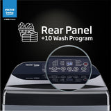 Voltas Beko, A Tata Product 11 Kg 5 Star Fully-Automatic Top Loading Washing Machine (WTL1106UEA / OBS1060, Grey, Double Waterfall Technology)