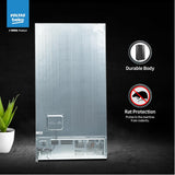 Voltas Beko, A Tata Product 472 L Side by Side Frost Free Refrigerator with ProSmart Inverter Compressor (RSB495/FPV300RXID, INOX steel, Electronic Temperature Control and Display)