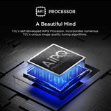 TCL 139 cm (55 inches) Metallic Bezel Less Series 4K Ultra HD Smart LED Google TV 55V6C (Black)