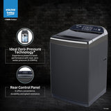 Voltas Beko, A Tata Product 10 Kg 5 Star Fully-Automatic Top Loading Washing Machine (WTL1006UEAH/OBS3060, Dark Grey, Inbuilt Heater)