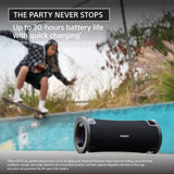 Sony ULT Field 7 Bluetooth Speaker, 120W Bass, ULT Button (2 Modes), 30Hr Battery, Waterproof, Dustproof, Karaoke, Party Connect, Colourful Light