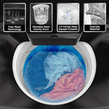 Godrej 7.5 Kg 5 Star Zero Pressure Technology Fully-Automatic Top Load Washing Machine Appliance (WTEON VLVT 75 5.0 FDTN MTBK) (Touched Up)