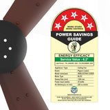 Pigeon Fantastic 1200mm BLDC Ceiling Fan with Remote | Energy Efficient Ceiling Fan Ceiling fan for Living Room High Air Delivery with LED Indicators